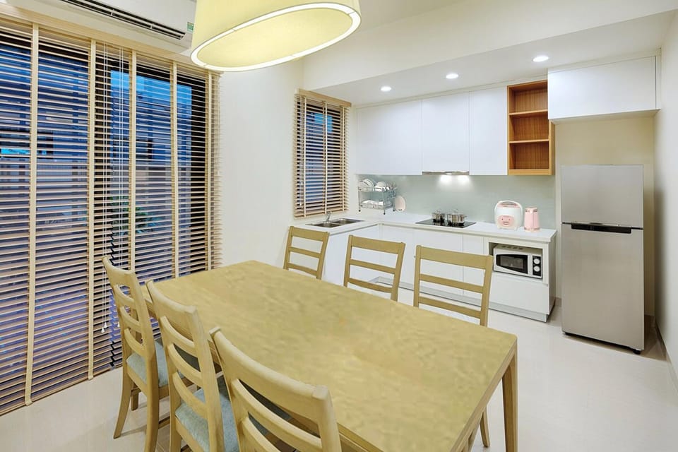 Communal kitchen, stove