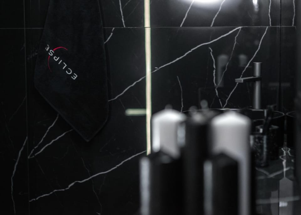 Eclipse Black Room Apartment in Poland
