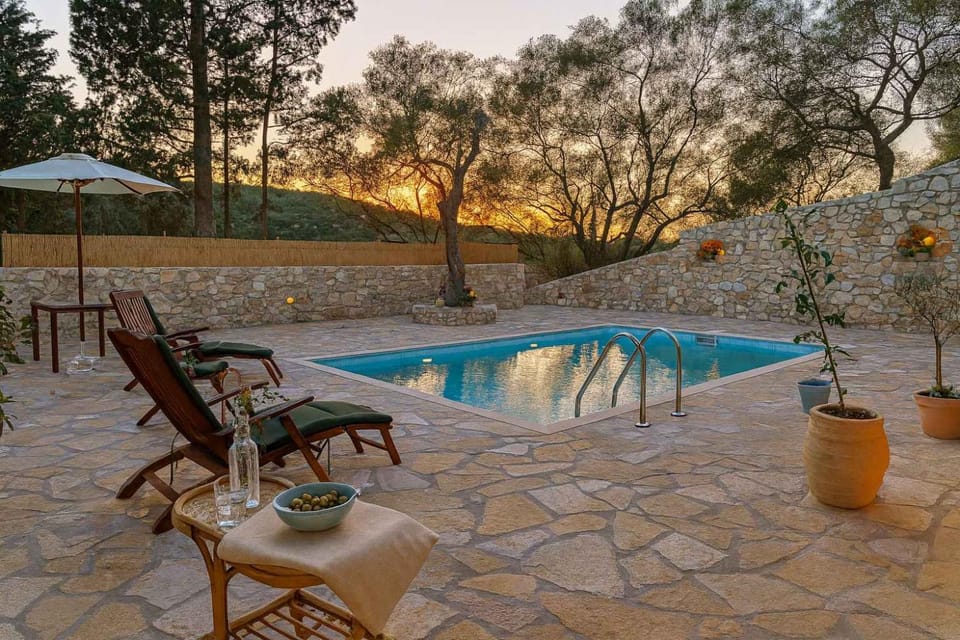 Dive into Summer - Kirki's Cozy Pool Gem on Paxoi House in Peloponnese, Western Greece and the Ionian