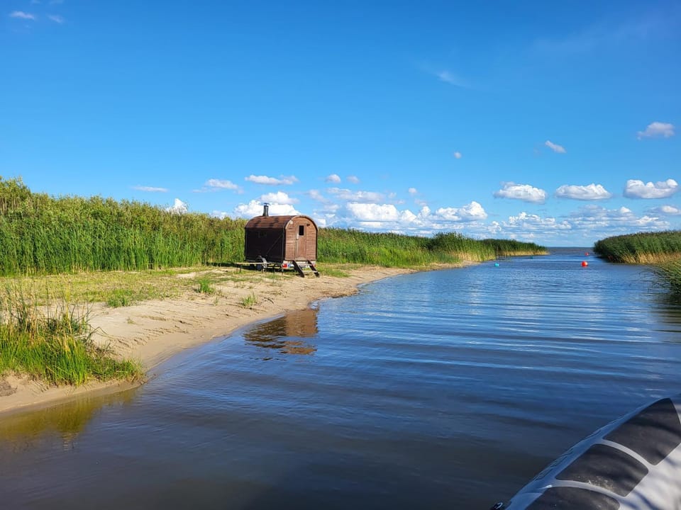 Sauna, Lake view