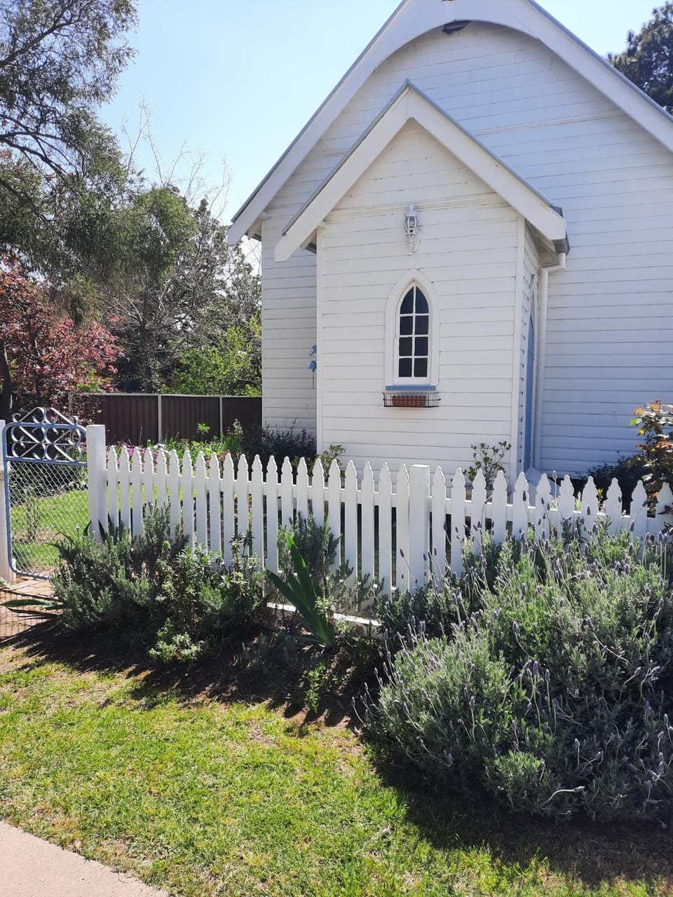 Property building, Spring, Garden