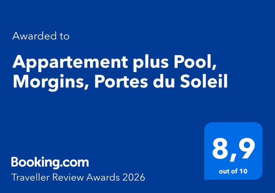 Appartement plus Pool, Morgins, Portes du Soleil Apartment in Châtel