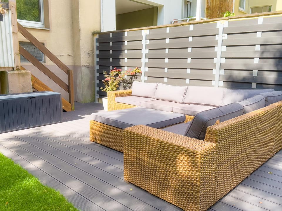 Patio, Day, Garden, View (from property/room), Balcony/Terrace, Seating area, Garden view