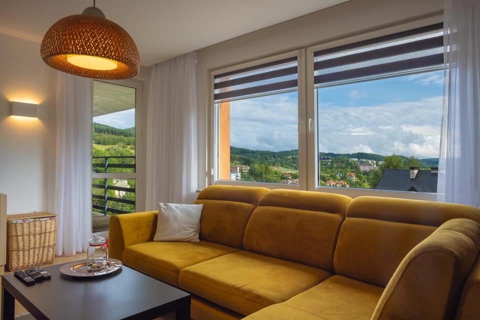 View (from property/room), Living room, Seating area, Mountain view