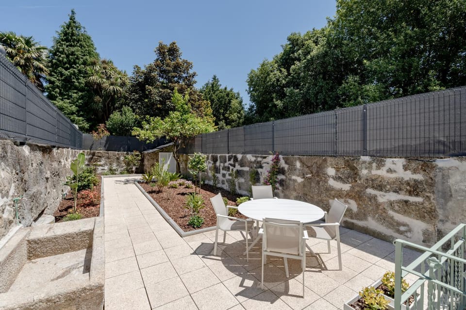 Patio, Spring, Garden, Garden view