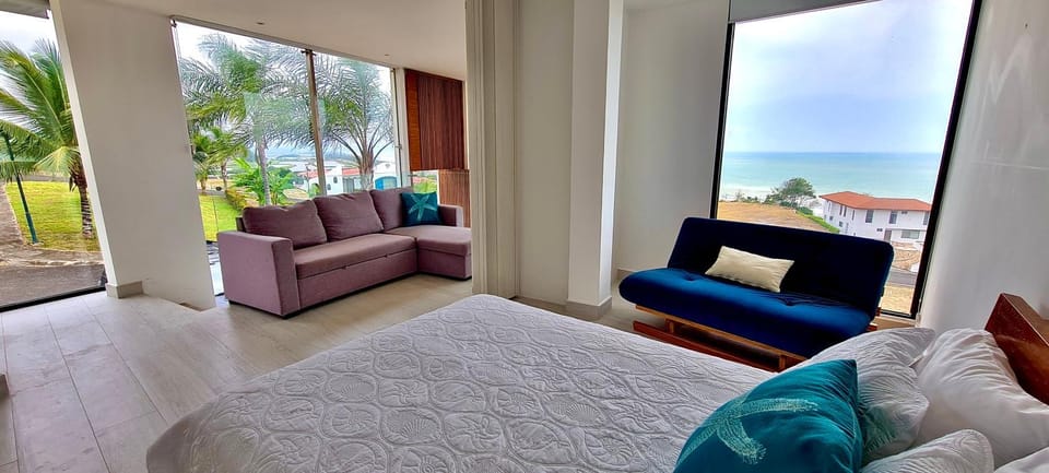 Bedroom, Sea view