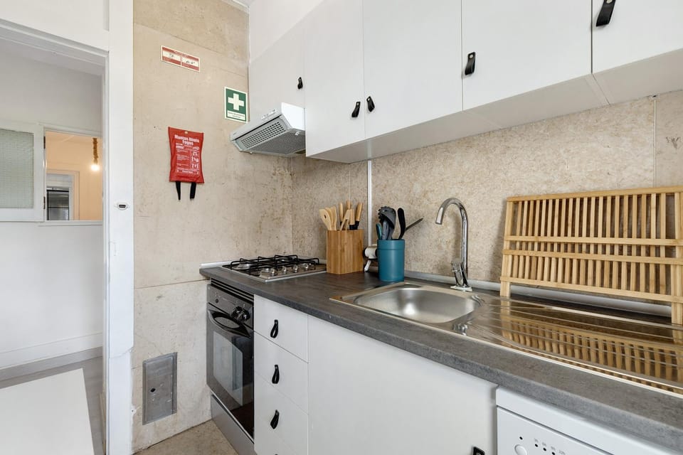 Kitchen or kitchenette, Living room