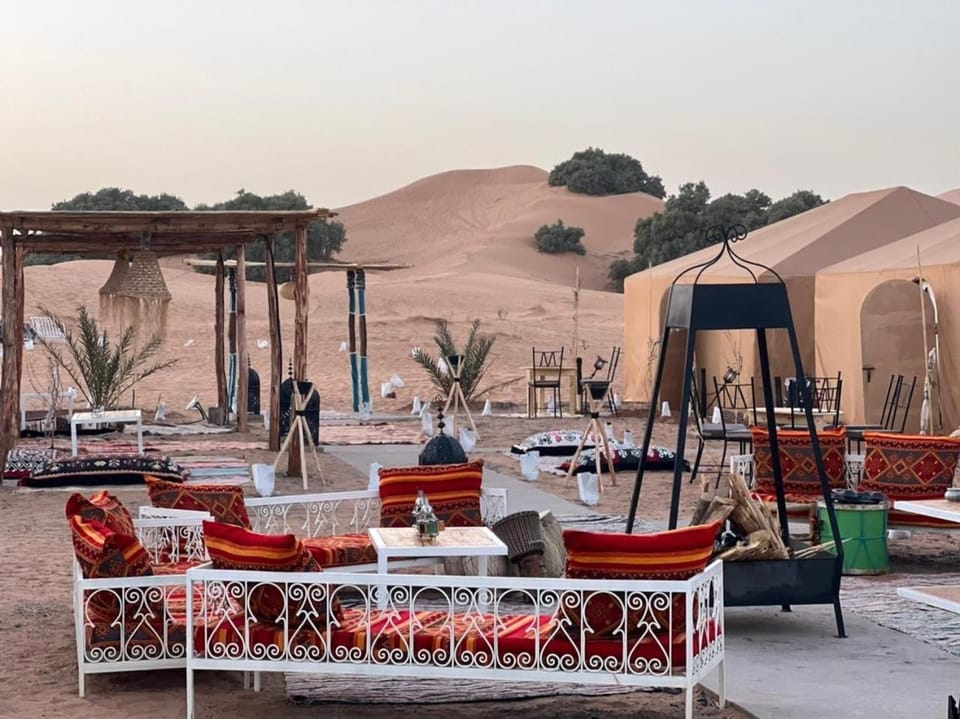 lecherif luxury Camps Luxury tent in Morocco