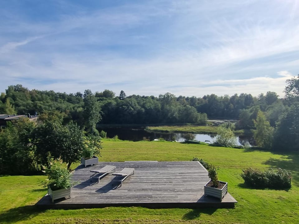 Day, Natural landscape, River view
