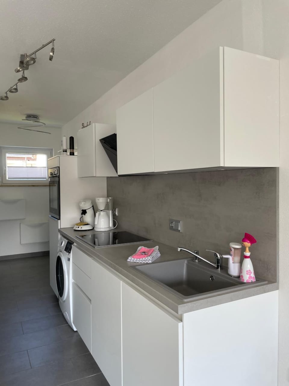 Coffee/tea facilities, Kitchen or kitchenette, dishwasher, oven, stove