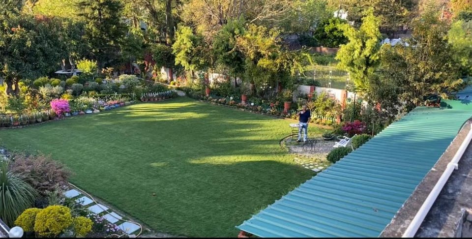 Natural landscape, Garden, Garden view