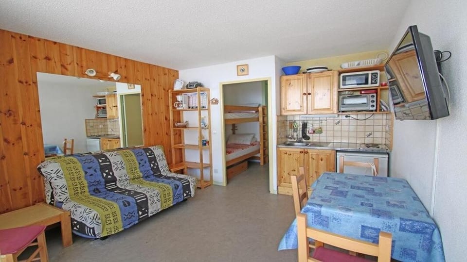 Résidence Sapporo - SAP408 - STUDIO COIN MONTAGNE - 4 PERSONNES AVEC BALCON SUD MAE-8904 Apartment in Provence-Alpes-Côte d'Azur