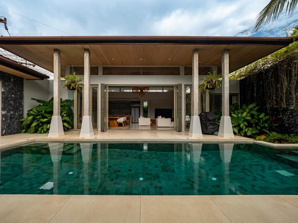 Property building, Patio, Day, Pool view, Swimming pool
