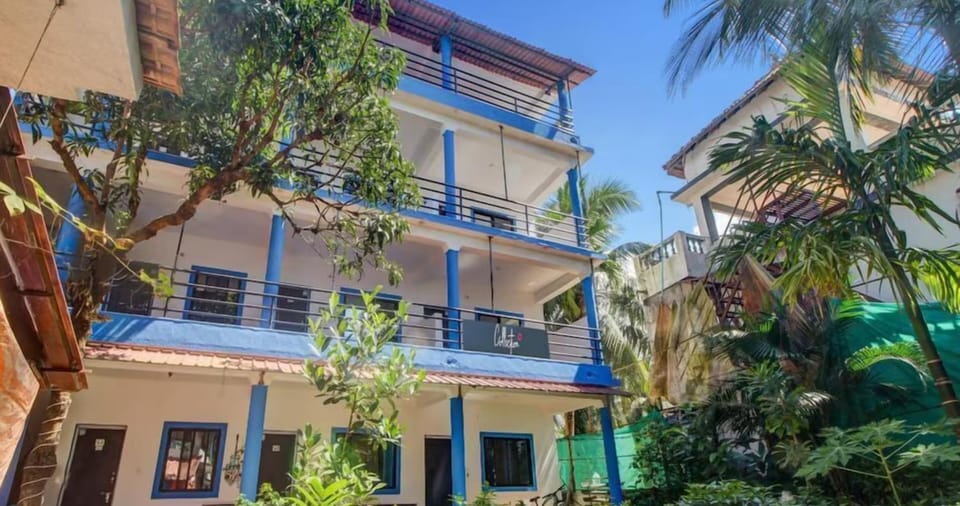 Property building, Garden view