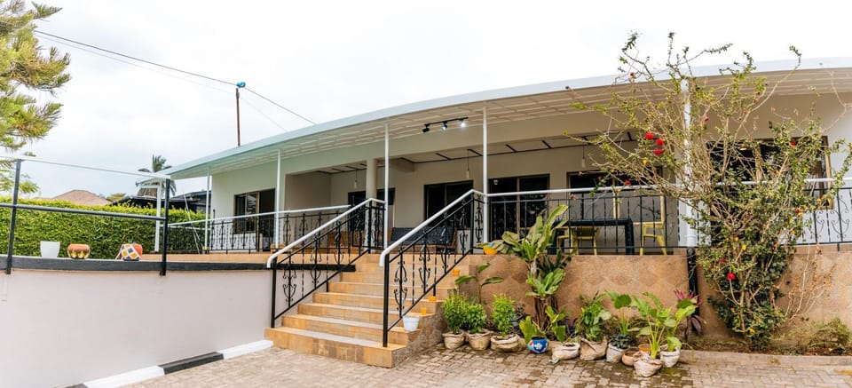 Property building, Spring, Garden