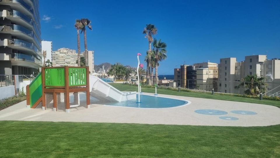 Children play ground, Pool view, Swimming pool, Swimming pool