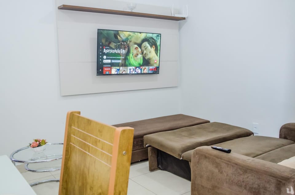 Prox ao hospital HRT e Anchieta e faculdade - wifi- netflix - ar-condicionado Apartment in State of Goiás