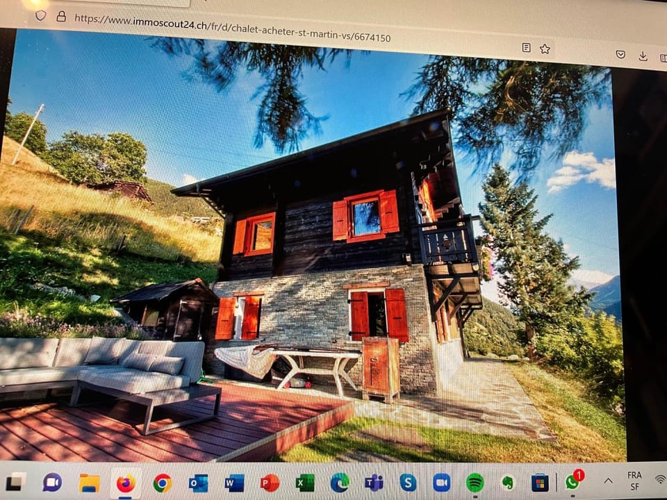 Chalet Edelweiss à Saint-Martin, Val d'Hérens Apartment in Canton of Valais