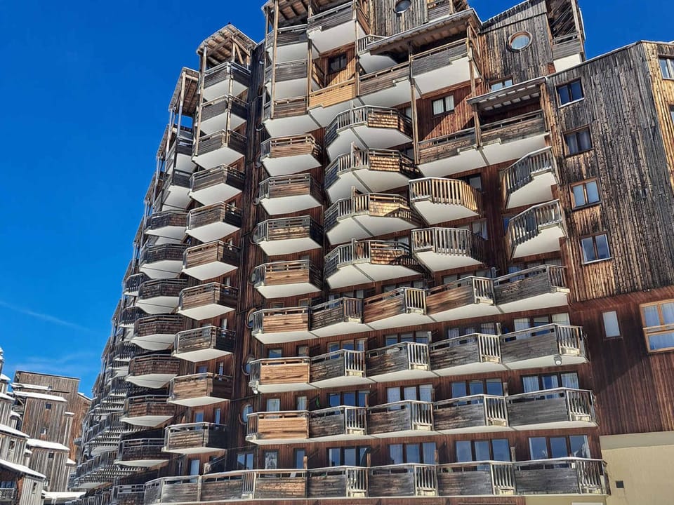 Studio cabine pour 4 à Avoriaz, balcon et calme - FR-1-314-159 Cabin in Avoriaz