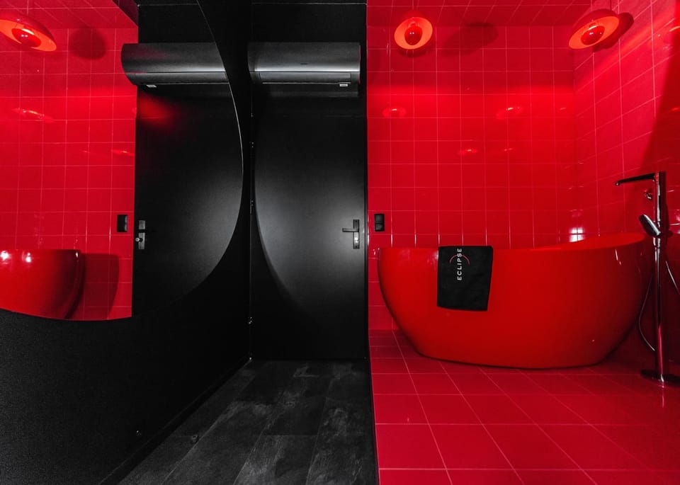 Eclipse Red Room Apartment in Poland