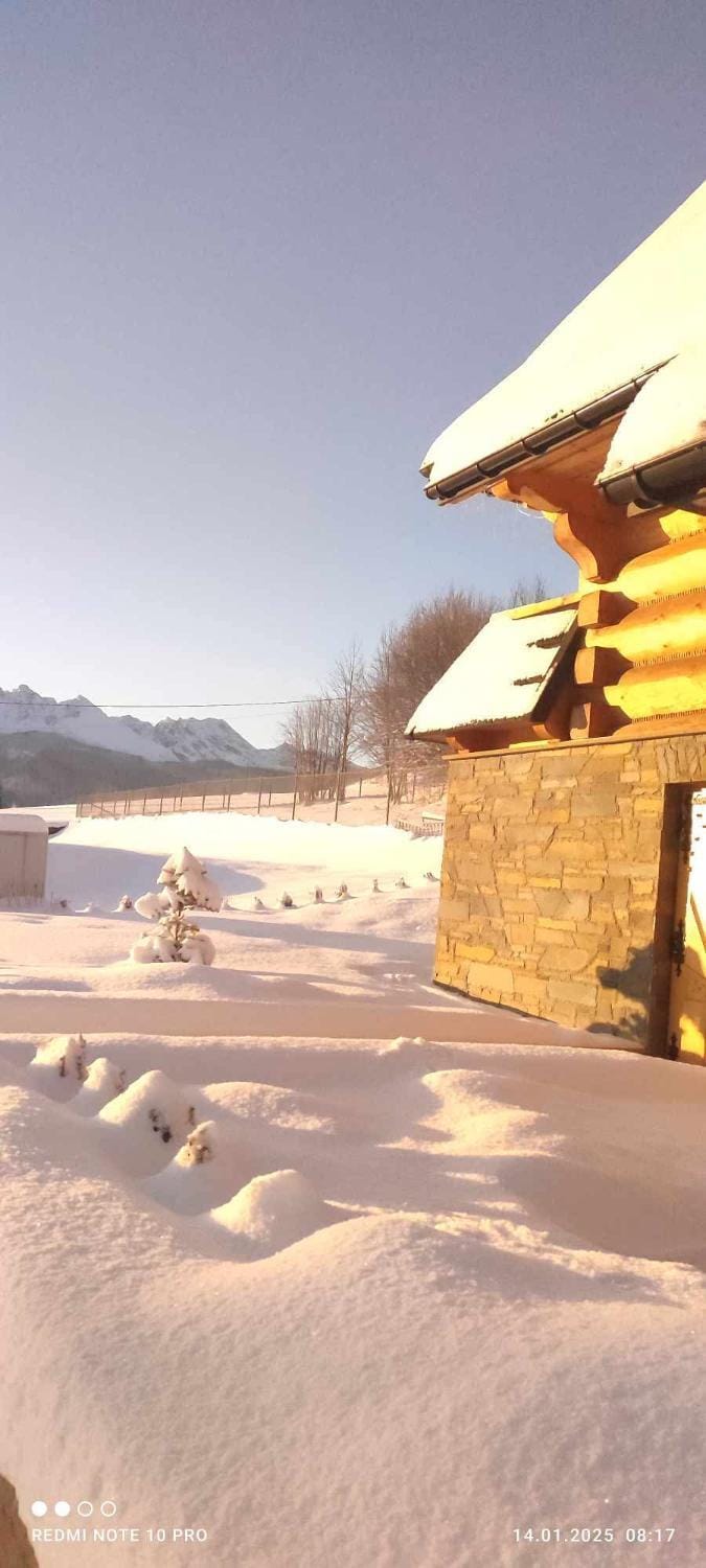 Góralski Domek Łopatówka z kominkiem i Banią - Jacuzzi! House in Zakopane