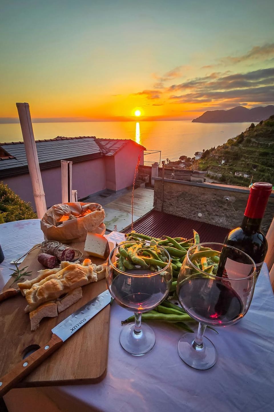 Sunset Manarola Apartment in Manarola