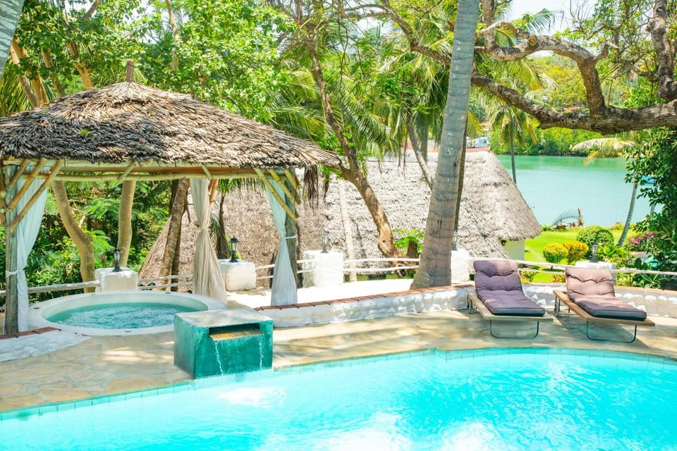 Hot Tub, View (from property/room), Swimming pool