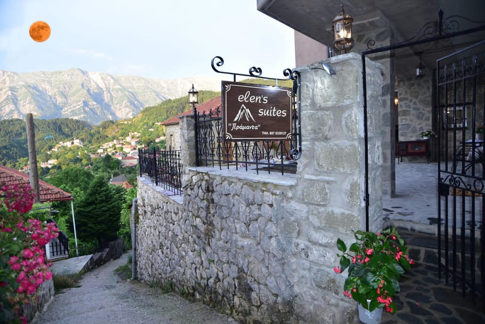 Property building, Natural landscape, Mountain view