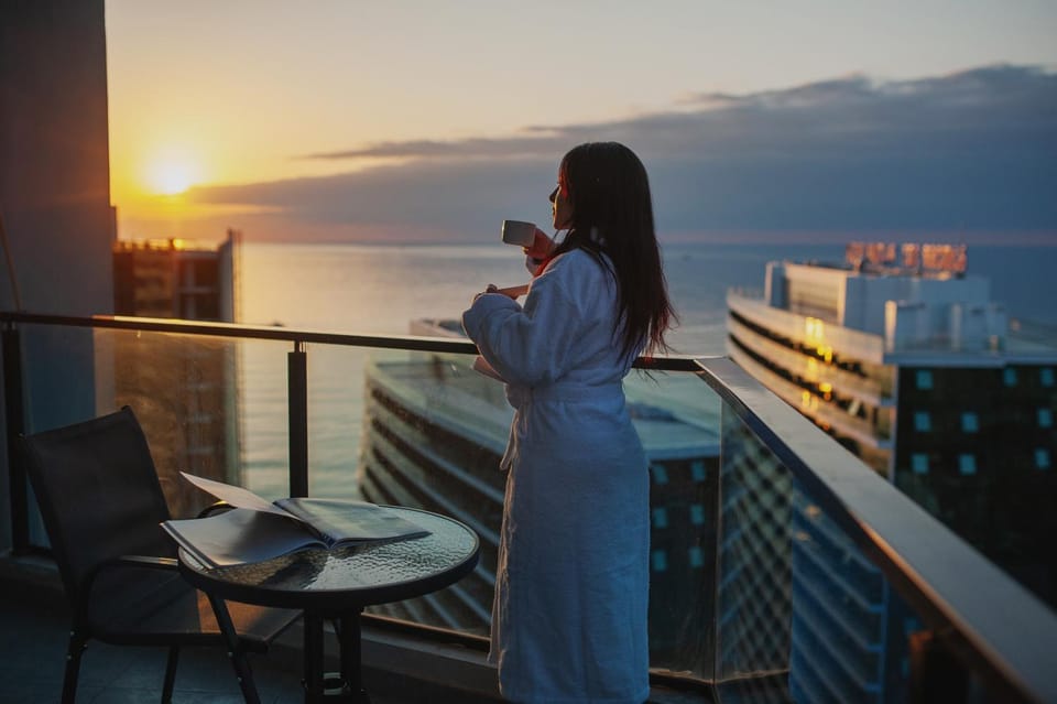 Sea view, Sunset