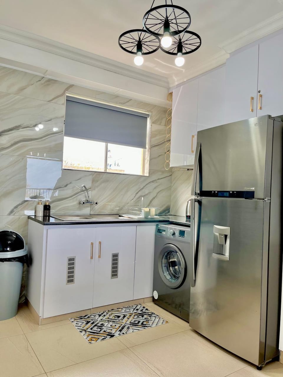 Kitchen or kitchenette, kitchen