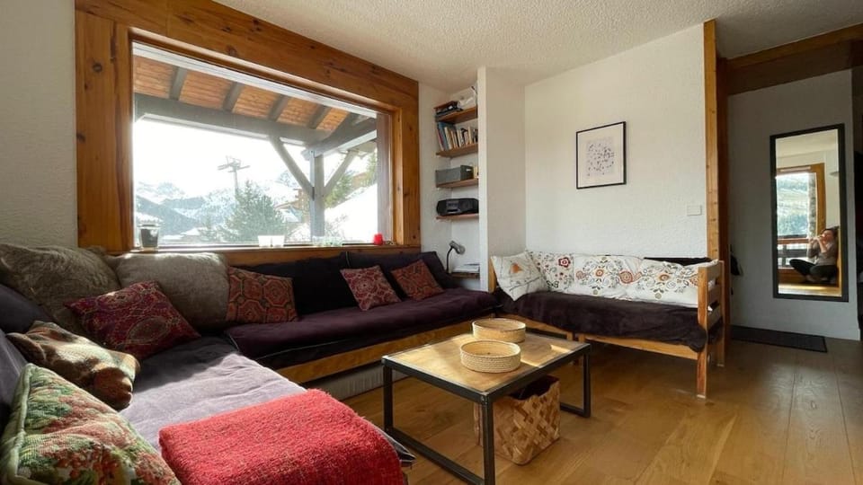 L'Arc-en-Ciel-1 Appartement sur les hauteurs du Mottaret avec accès aux pistes Inn in Les Allues
