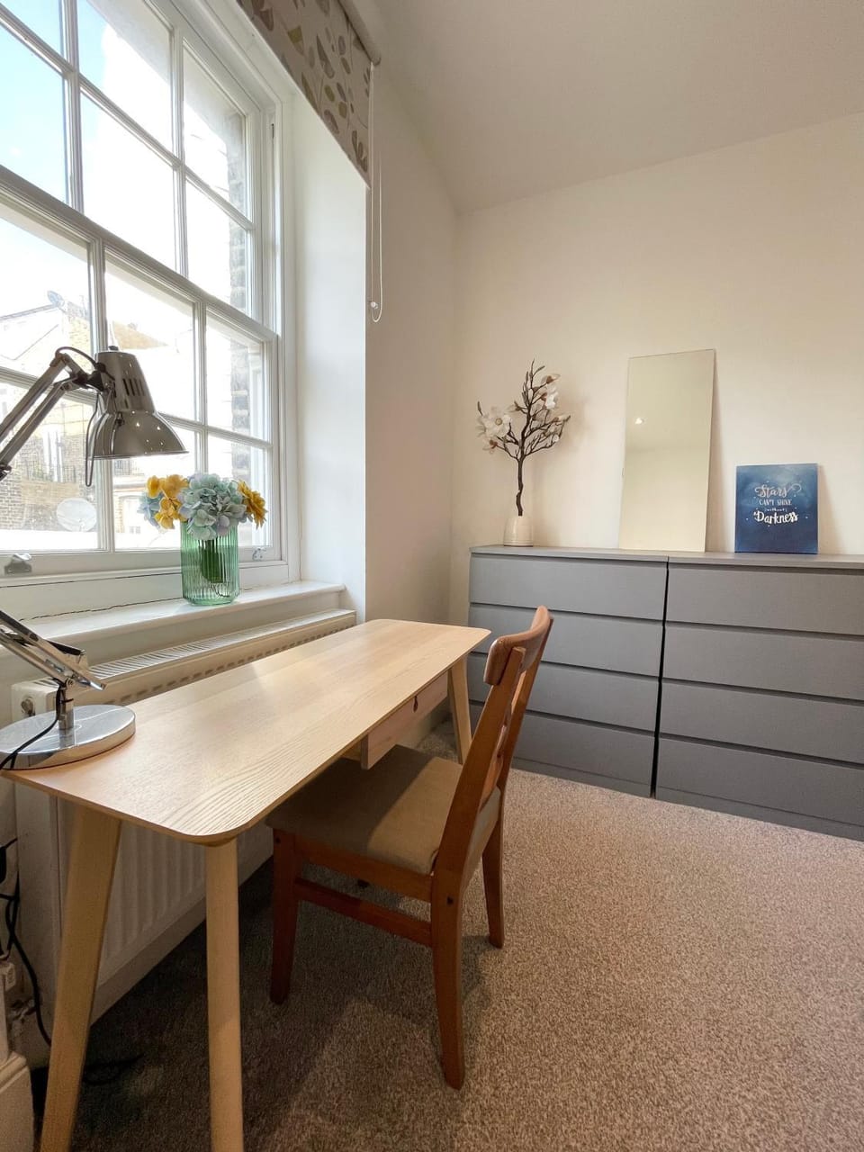 Decorative detail, Seating area, Bedroom