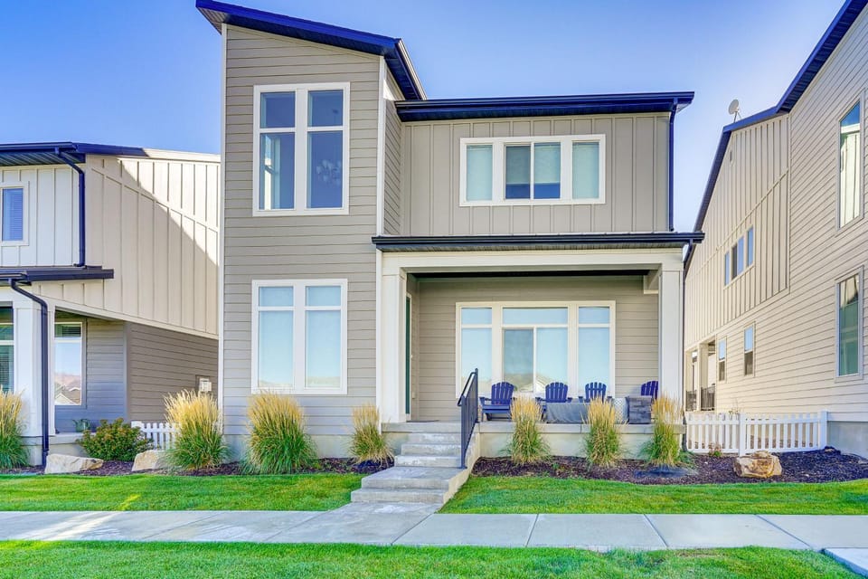 Pet-Friendly Utah Abode - Fireplace, Patio & Grill House in Heber City