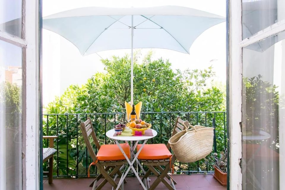 Balcony/Terrace, Dining area, Garden view