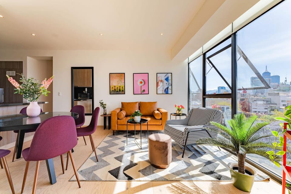 View (from property/room), Seating area, City view