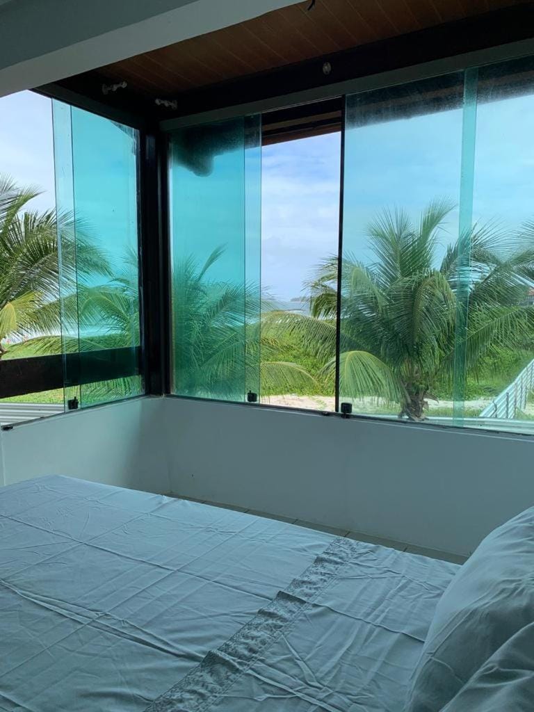 Bed, Natural landscape, Bedroom