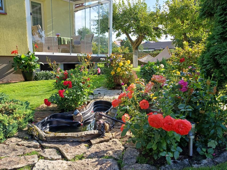 Day, Summer, Garden, Garden, Garden view