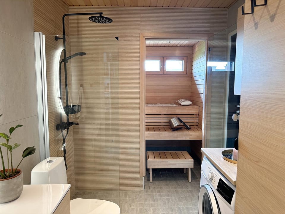 Shower, Toilet, Sauna, Bathroom