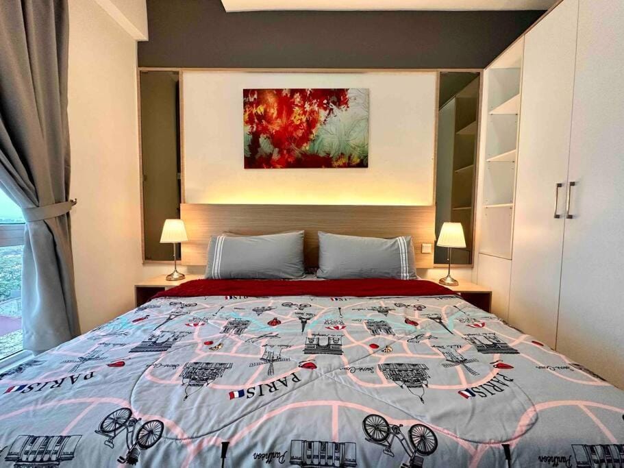 Aesthetic Home Twin Galaxy -2BR- Free Shuttle Bus by Cowidea Apartment in Johor Bahru
