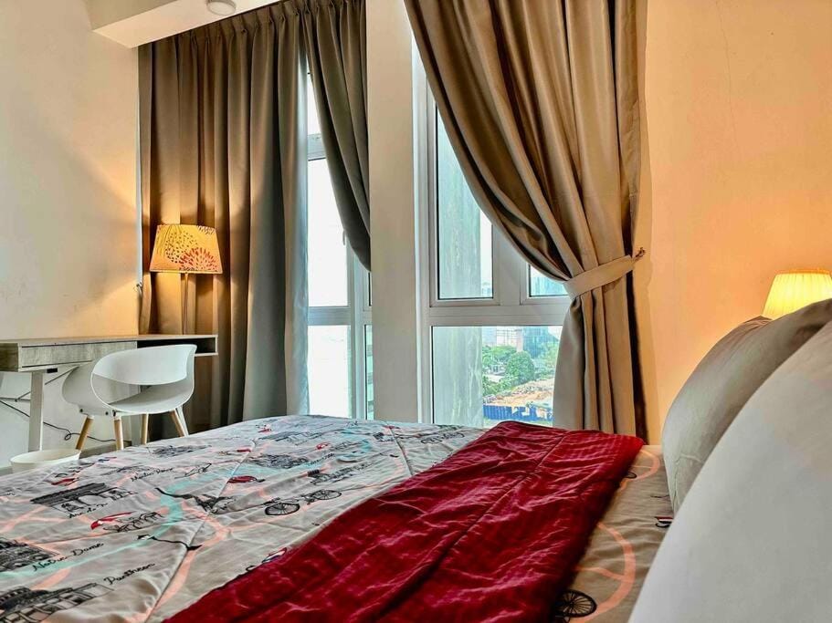 Aesthetic Home Twin Galaxy -2BR- Free Shuttle Bus by Cowidea Apartment in Johor Bahru