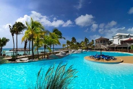 Pool view, Sea view