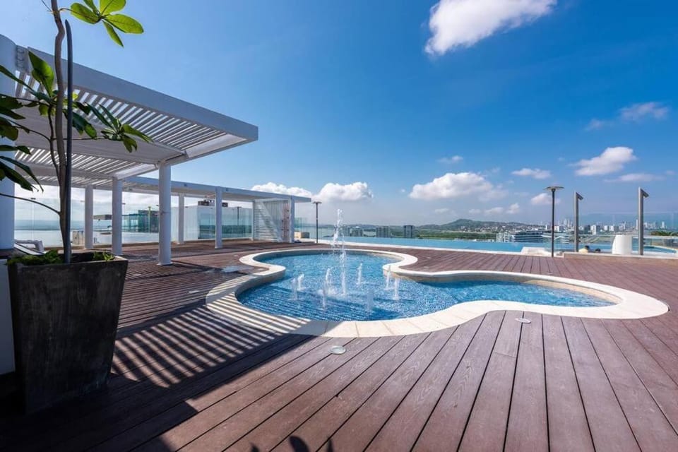 Day, Natural landscape, Pool view, Swimming pool