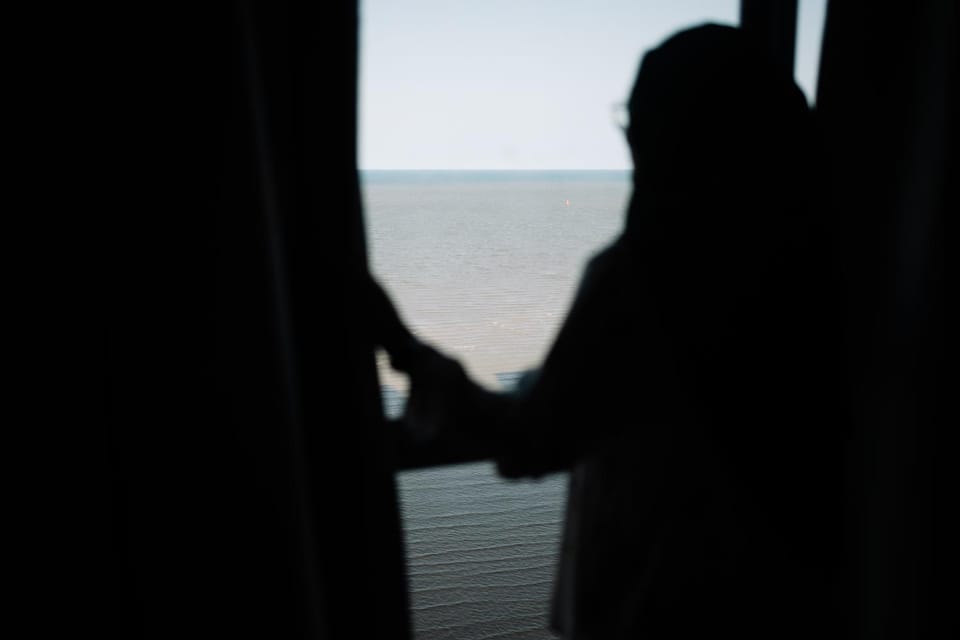 People, Guests, Sea view, Sunrise, group of guests
