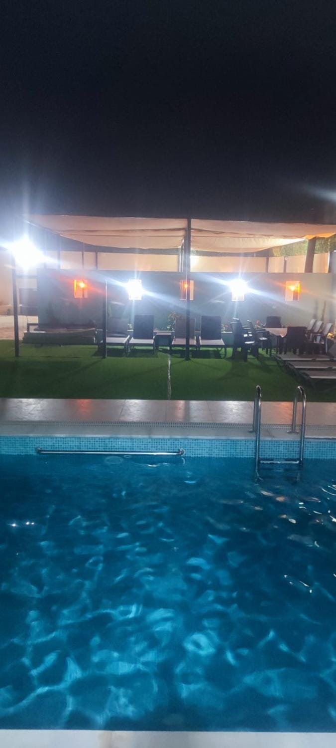 Night, Swimming pool, Swimming pool