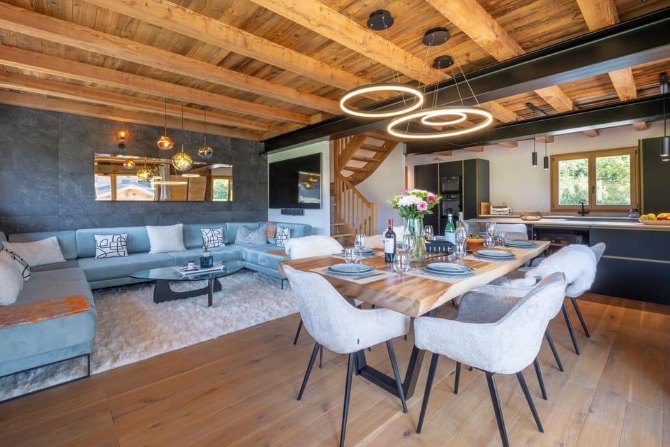 Living room, Dining area, kitchen