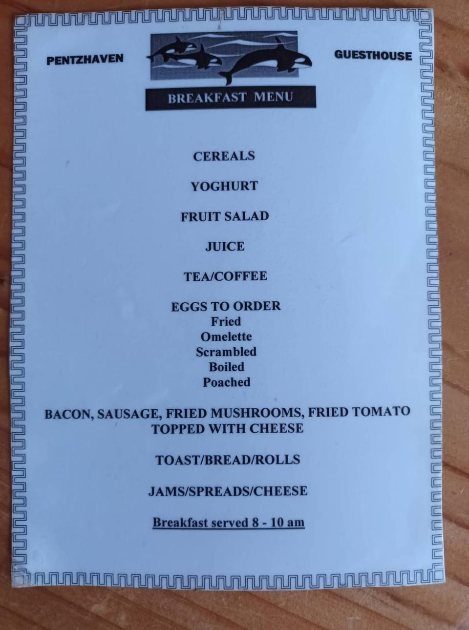 Breakfast