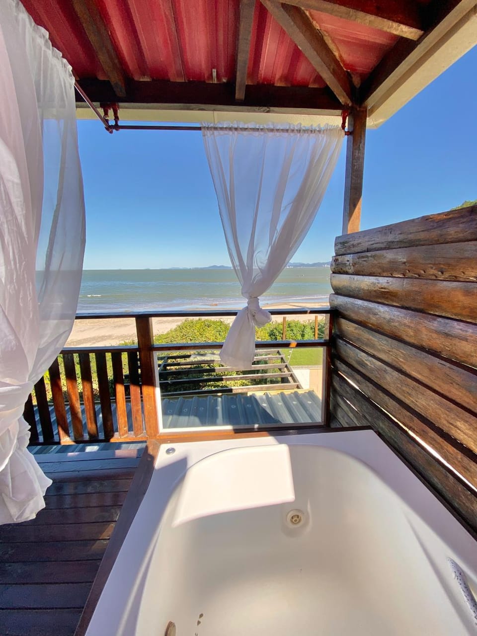 Hot Tub, View (from property/room), Beach
