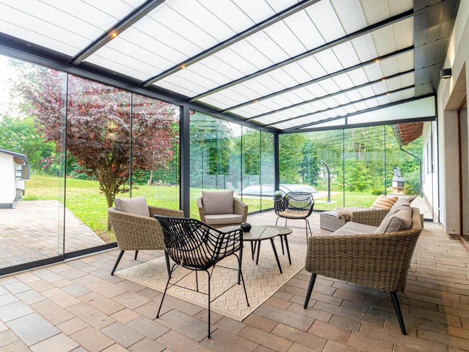 Garden, Balcony/Terrace, Seating area, Garden view