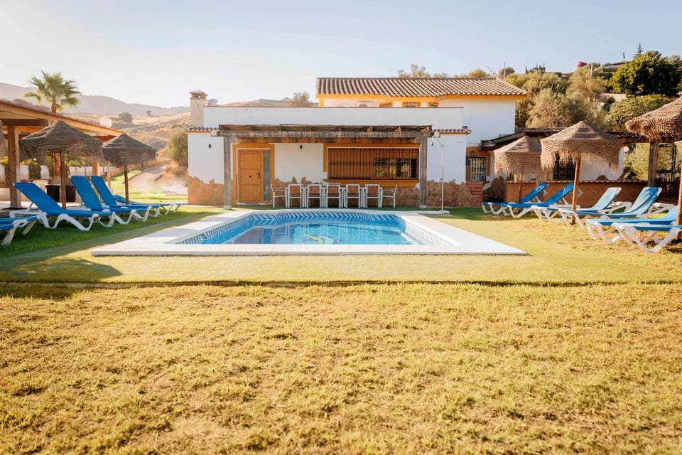 Property building, Living room, Swimming pool