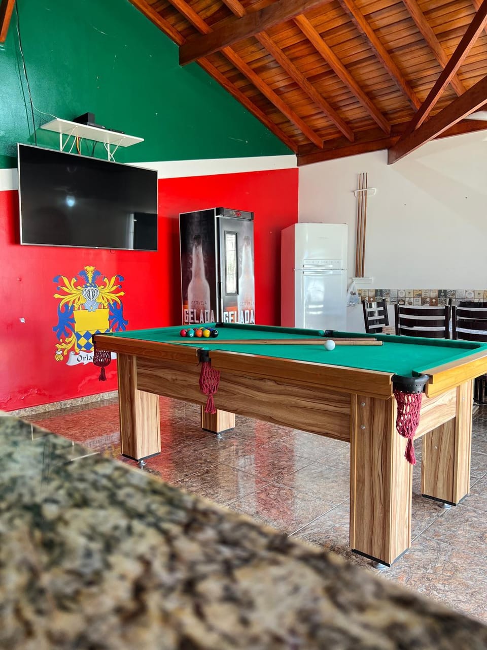 Communal lounge/ TV room, Billiard, TV and multimedia